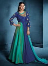 Blue Colour Latest Fancy Designer Festive Wear Soft Tapeta Morvi Silk with inner Embroidery Work Gown Collection 178